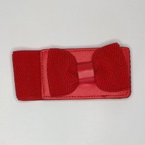 Women elastic stretch waist belt